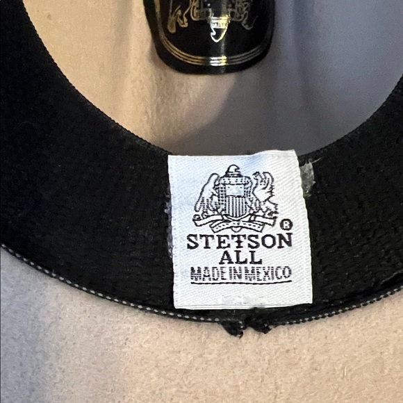 Youth Stetson Cream Cowboy Hat - Picture 2 of 5